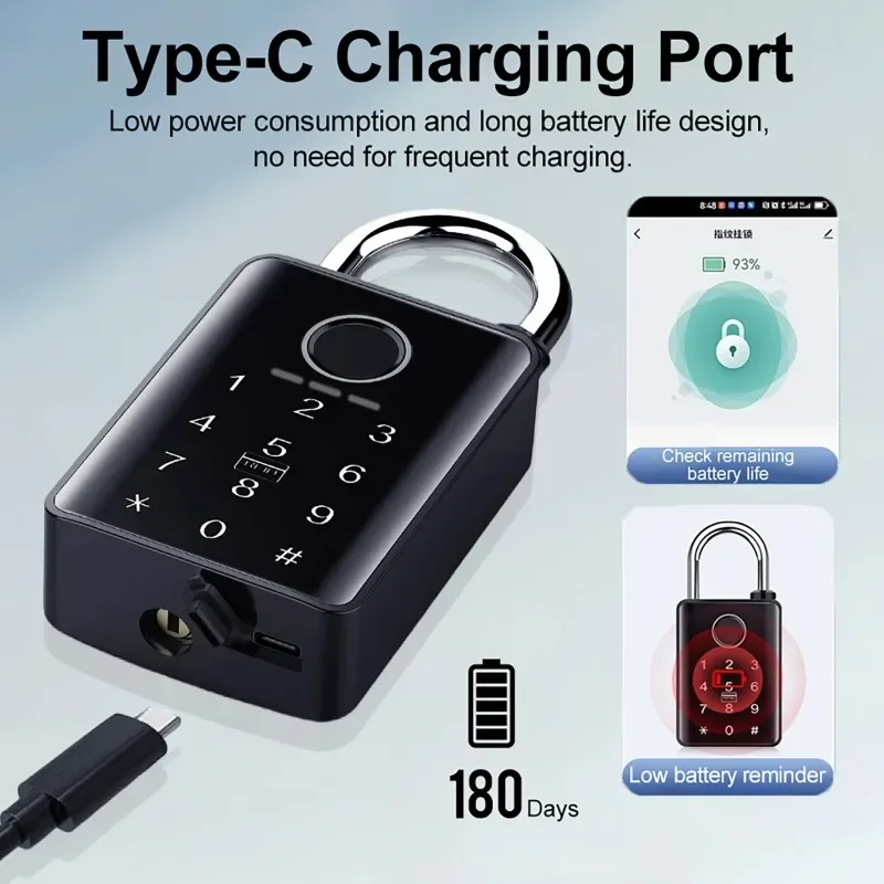 Tuya Smart Door Lock Fingerpri - Smart Door Lock Wifi recension och pris