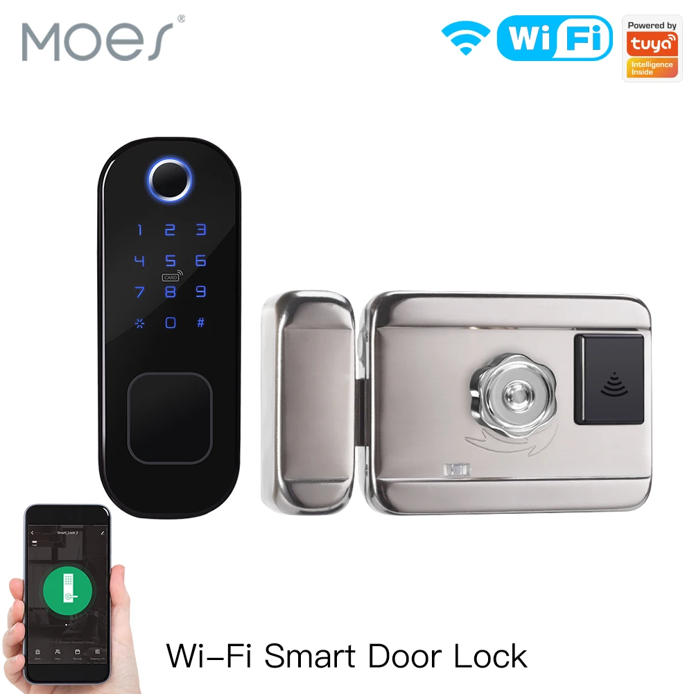 MOES WiFi Tuya Smart Lock Door - Smart Door Lock Wifi recension och pris