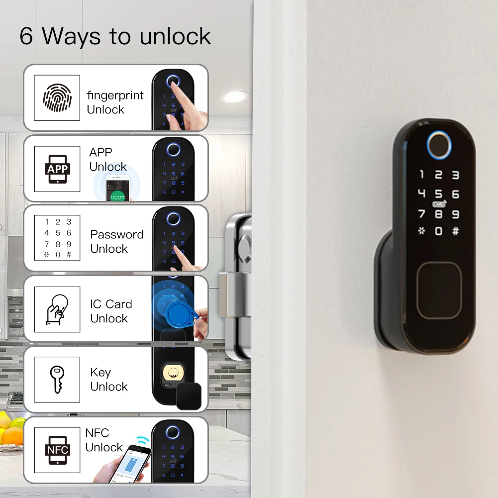 MOES WiFi Tuya Smart Lock Door - Smart Door Lock Wifi recension och pris