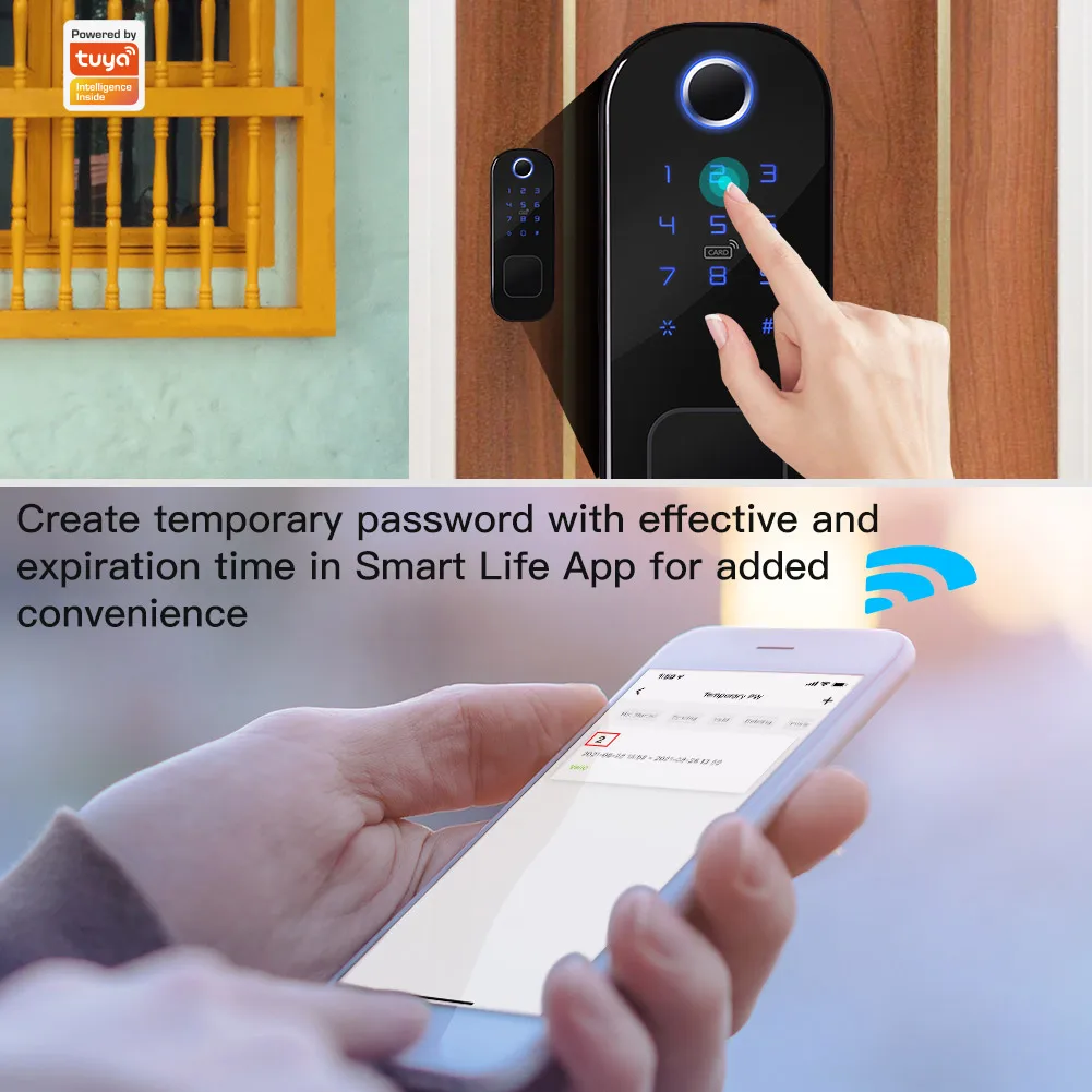 MOES WiFi Tuya Smart Lock Door - Smart Door Lock Wifi recension och pris