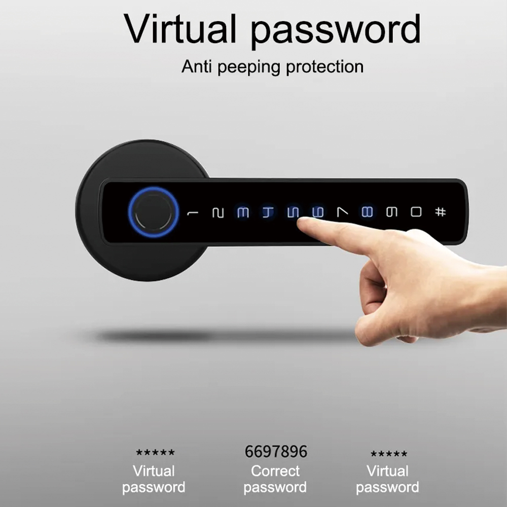 TYSH Tuya Smart Automatic Secu - Smart Door Lock Wifi recension och pris