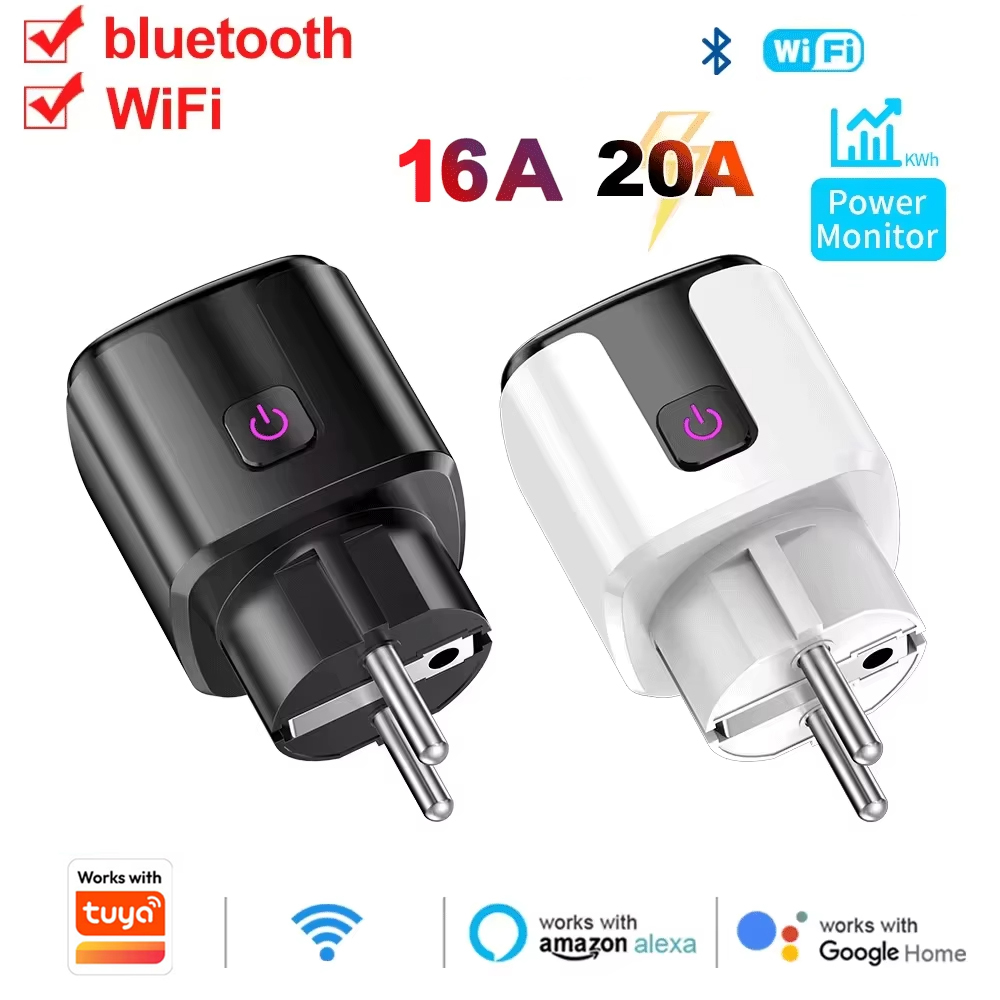 WiFi EU Smart Socket Plug Work - Wifi Smart Plug recension och pris