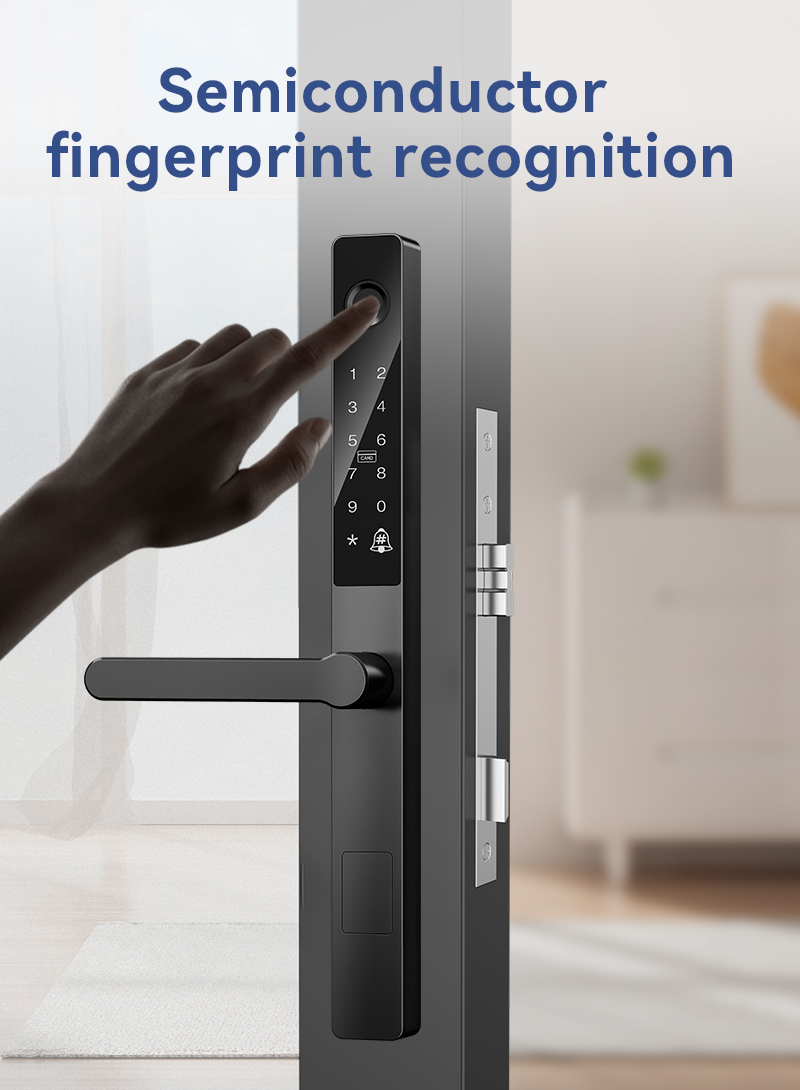 Slim Smart Lock Memory Card Wa - Smart Door Lock Wifi recension och pris