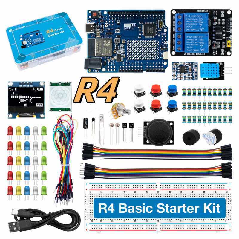 UNO R4 WiFi Compatible Develop - Electronics Project Kit recension och pris