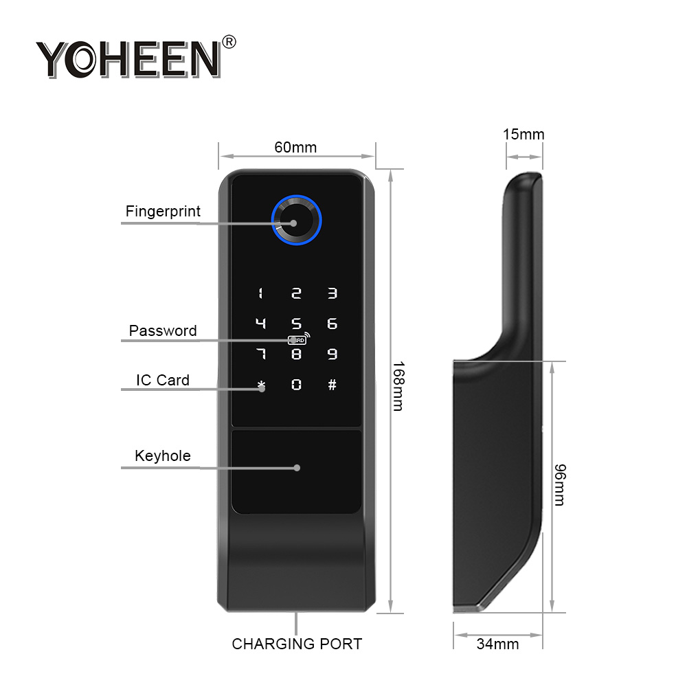 Waterproof Tuya APP WiFi Lock  - Smart Door Lock Wifi recension och pris