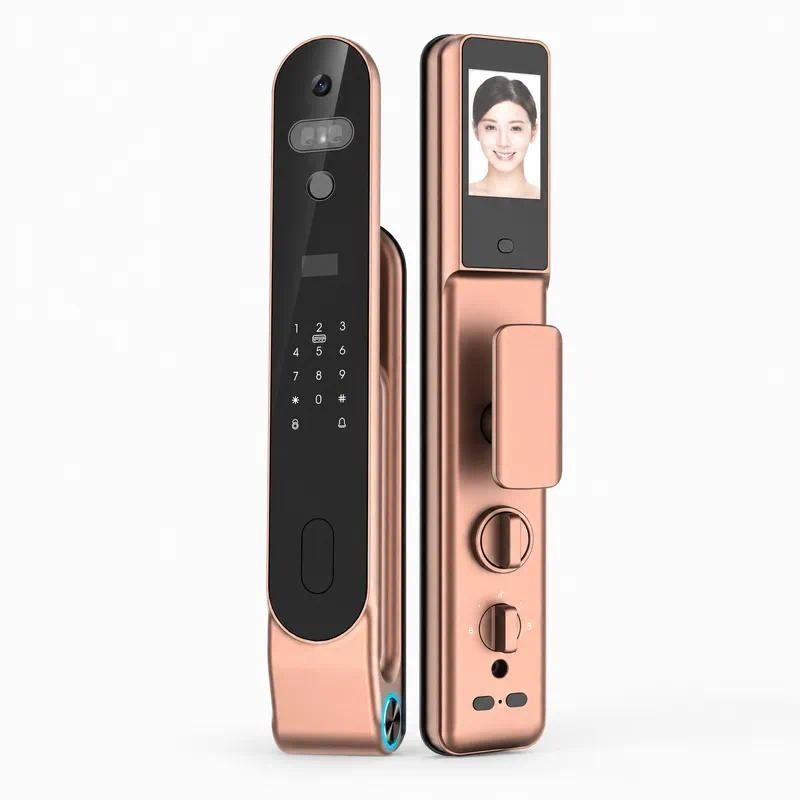 High quality 3D Face Lock Pass - Smart Door Lock Wifi recension och pris