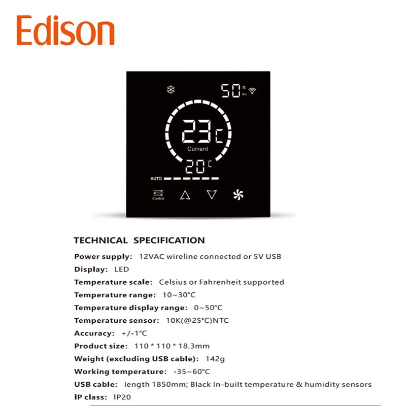 Flexible PVC Smart AC Controll - Wifi Thermostat recension och pris